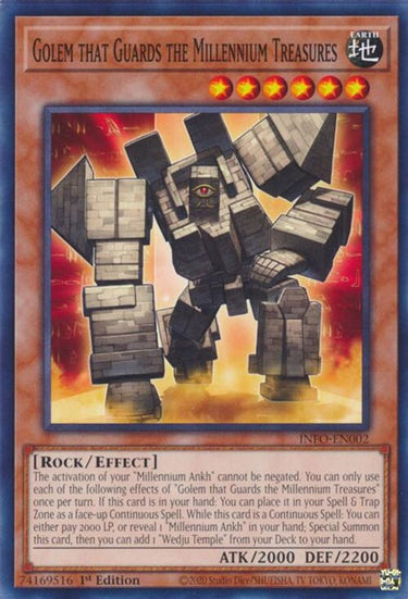 Golem that Guards the Millennium Treasures | INFO-EN002